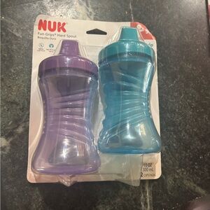 NUK Fun Grips Hard Spout Sippy Cups